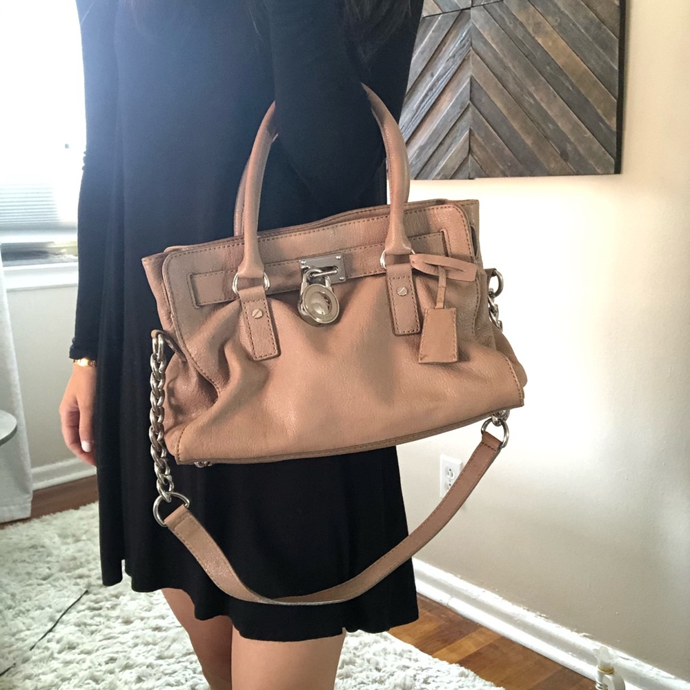 Michael Kors Satchel Clay Double Handle w/ Strap